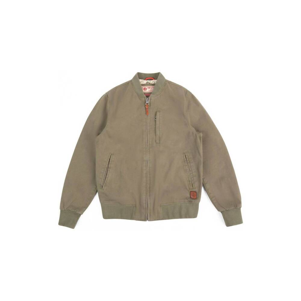 NEW IRON & RESIN men's line up jacket in army